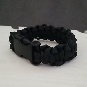 Black Paracord Bracelet